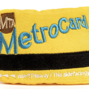 Metro card Dog Toy